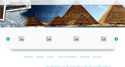 Desktop Screenshot of elbordedelafrontera.com