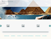 Tablet Screenshot of elbordedelafrontera.com